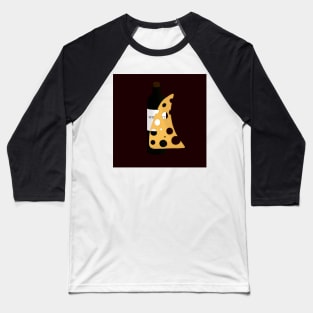 WINE & CHEESE Baseball T-Shirt